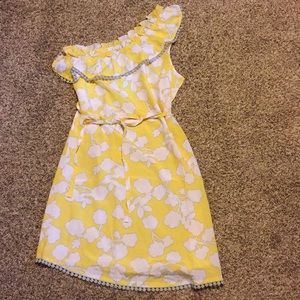 NWT Mudpie one shoulder dress